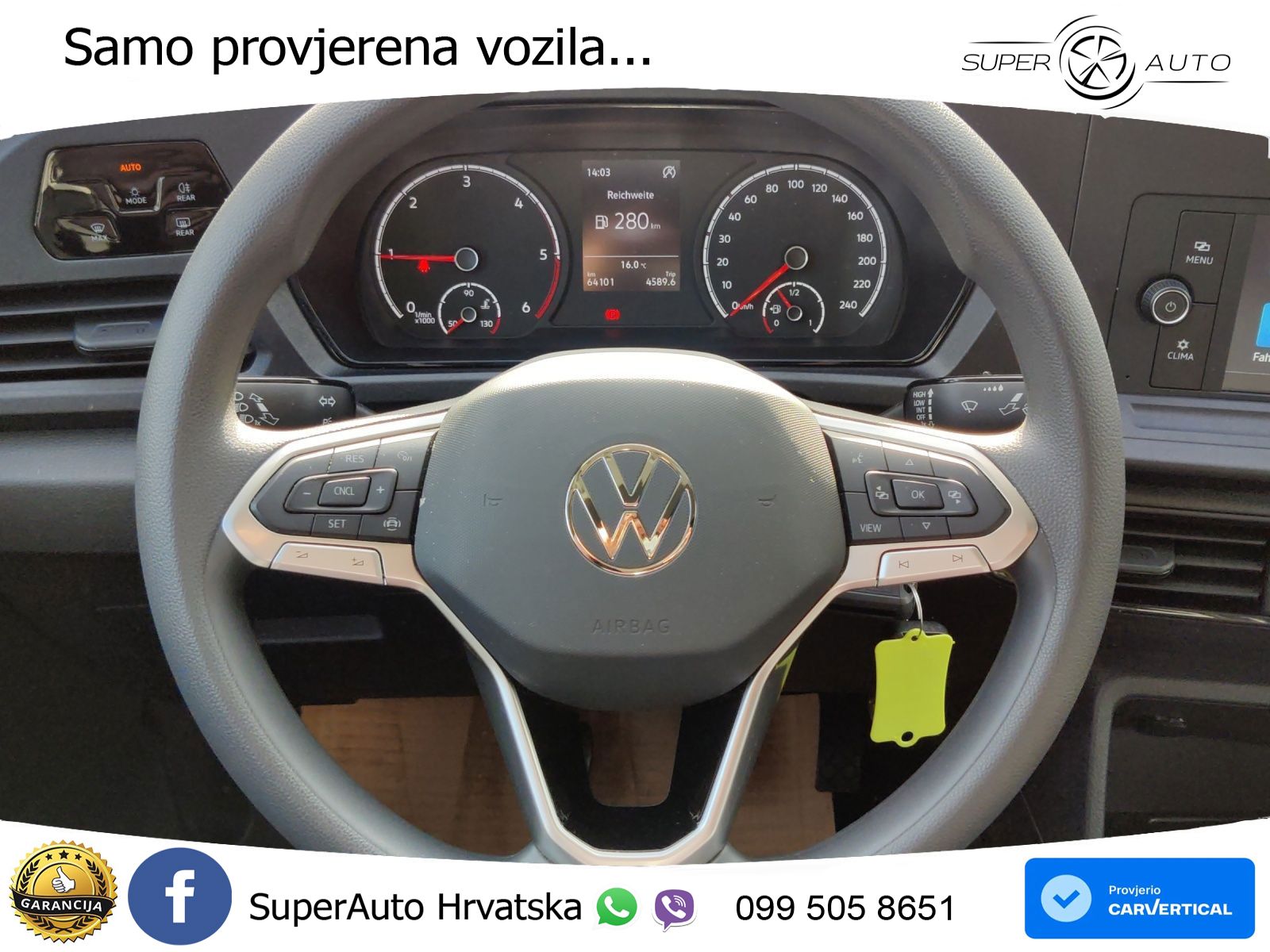 Volkswagen Caddy Cargo Maxi 2.0 TDI (EURO 6d) nza 2.0 TDI B 122 KS