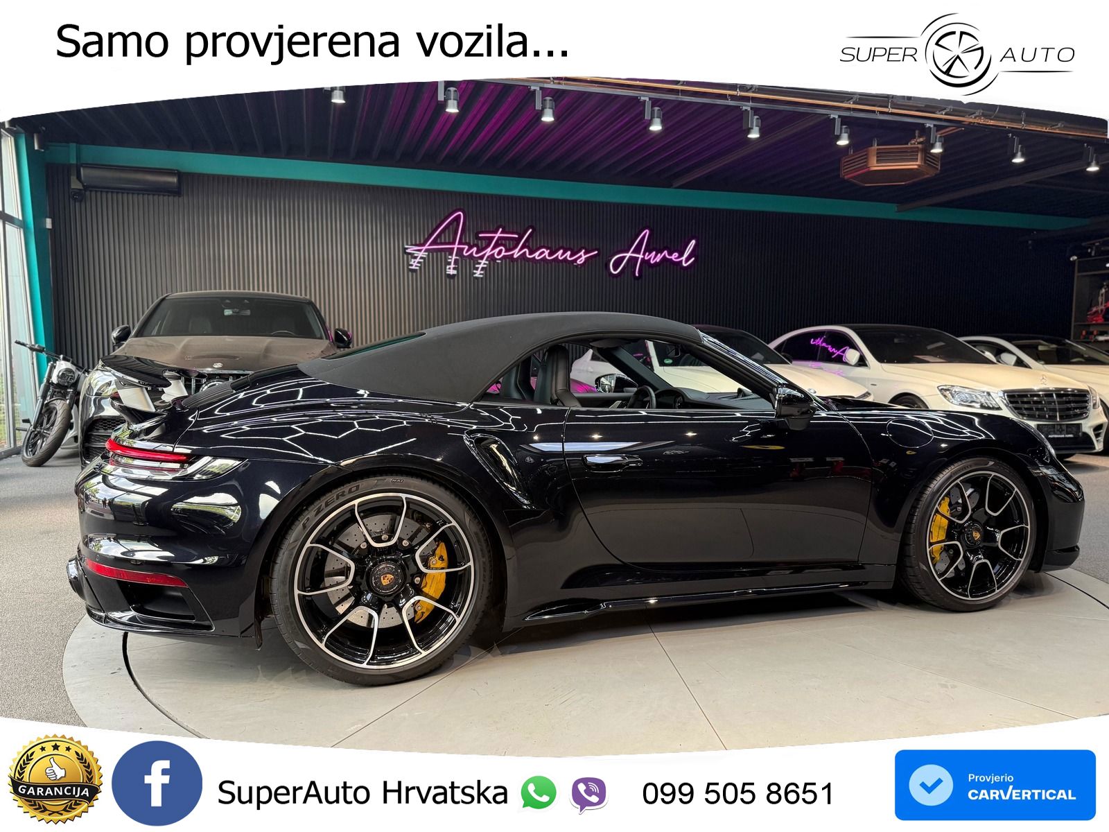 Porsche 911 Turbo S Cabriolet 3.8 (650 KS) PDK