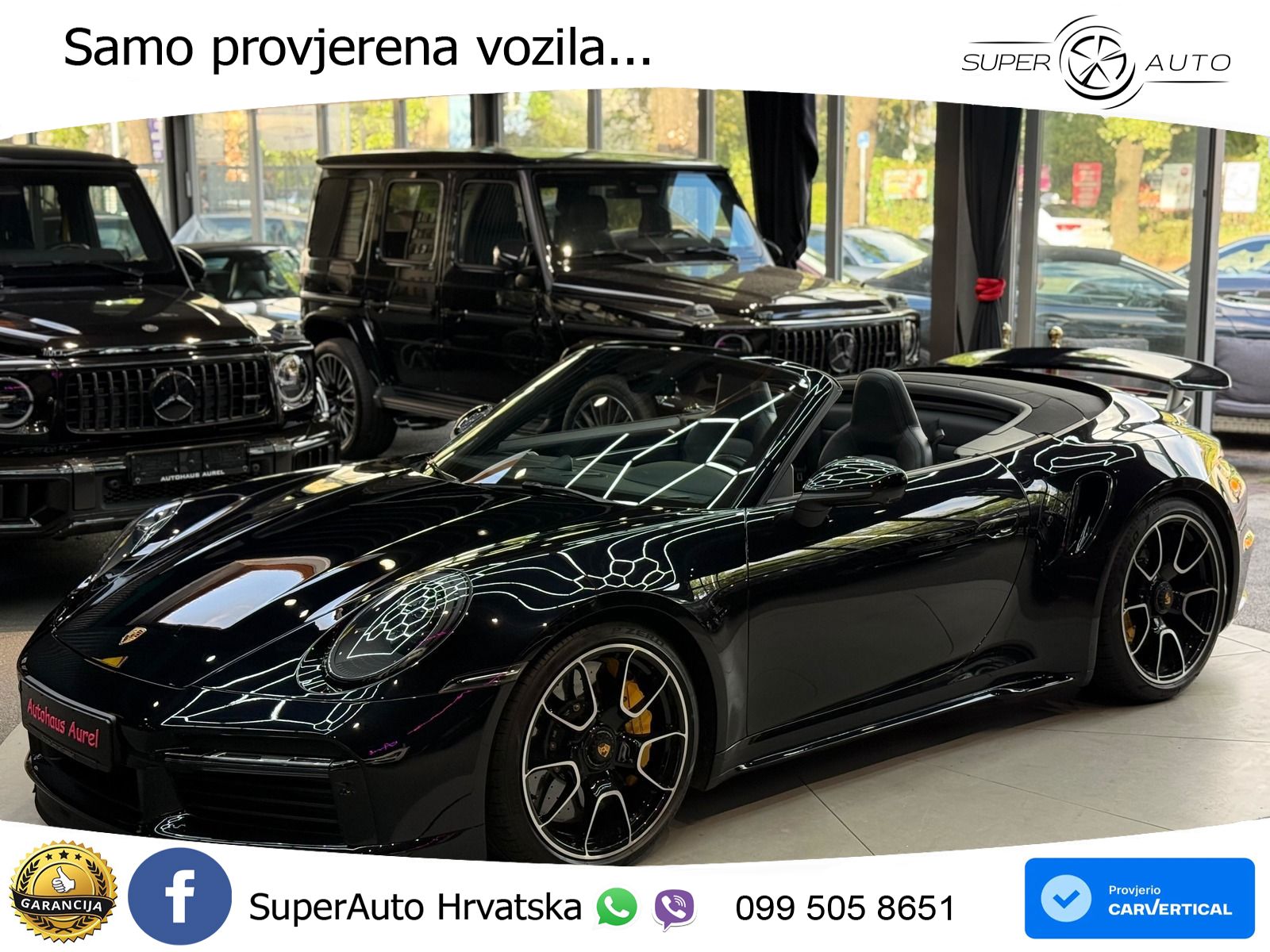 Porsche 911 Turbo S Cabriolet 3.8 (650 KS) PDK
