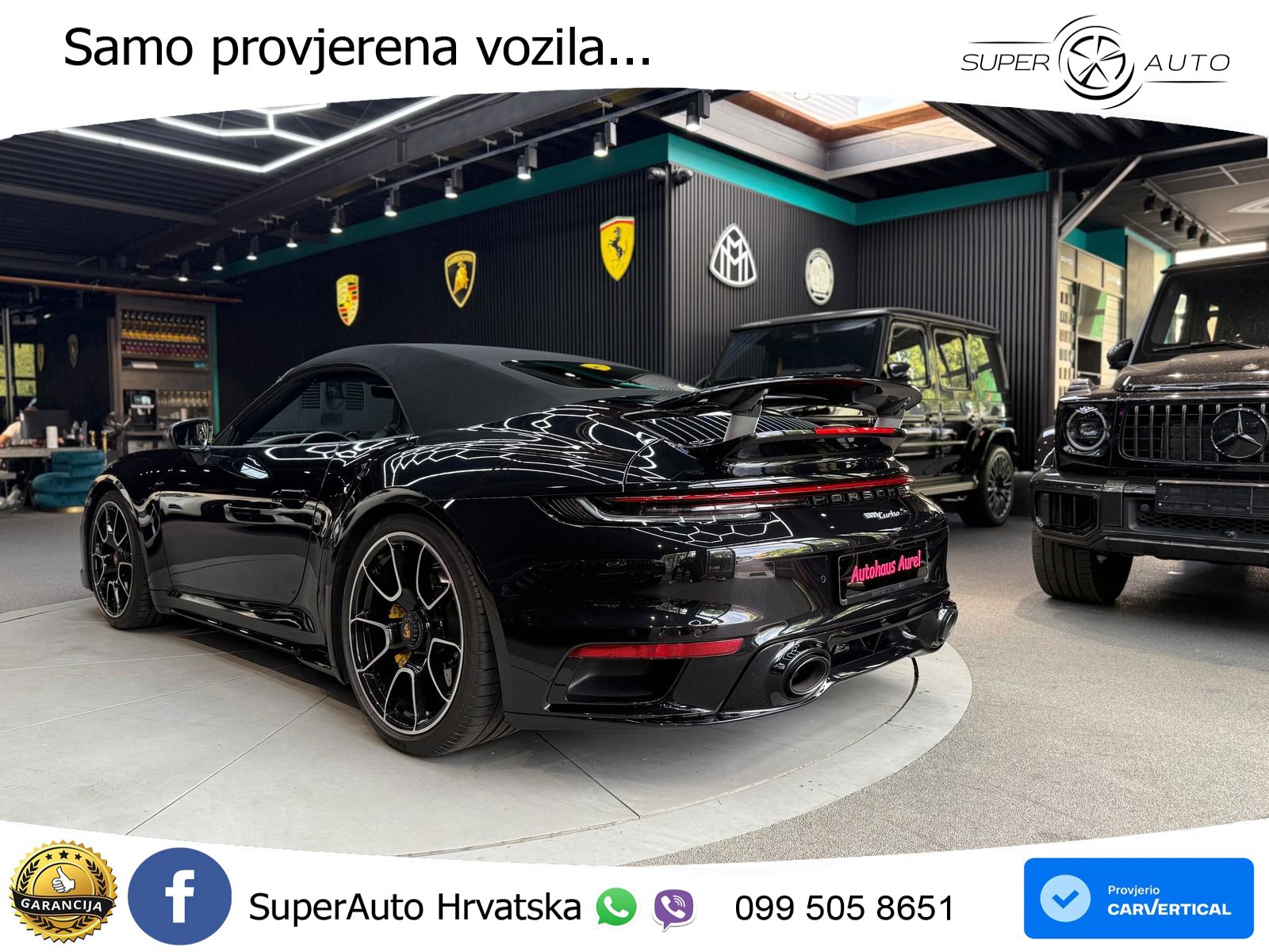 Porsche 911 Turbo S Cabriolet 3.8 (650 KS) PDK