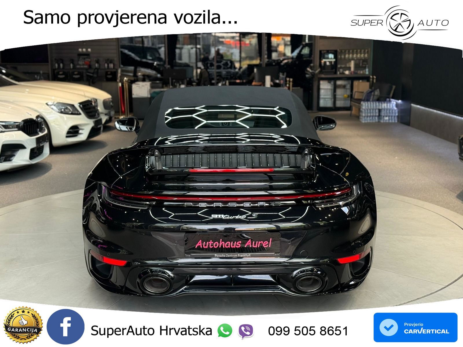 Porsche 911 Turbo S Cabriolet 3.8 (650 KS) PDK