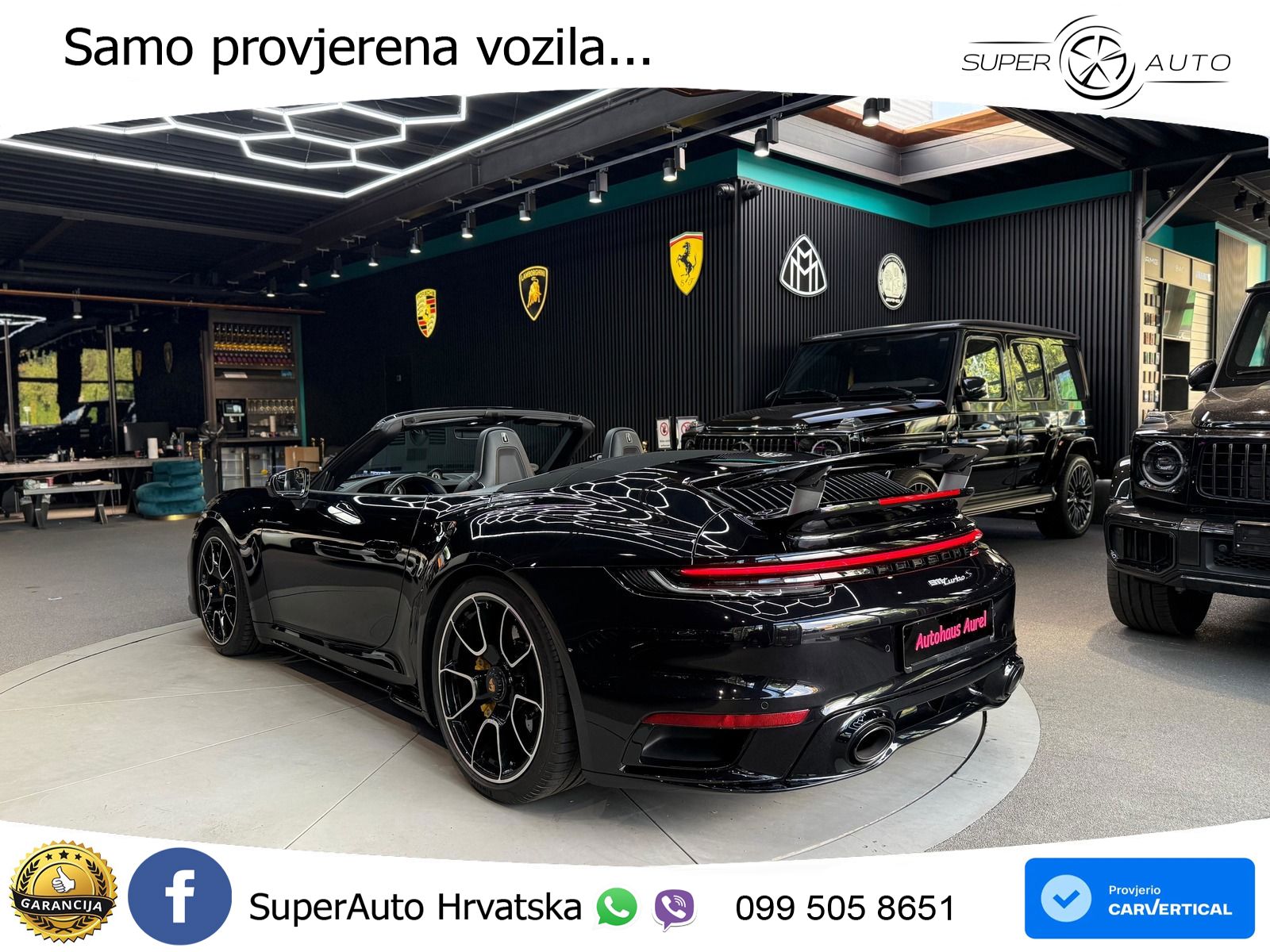 Porsche 911 Turbo S Cabriolet 3.8 (650 KS) PDK