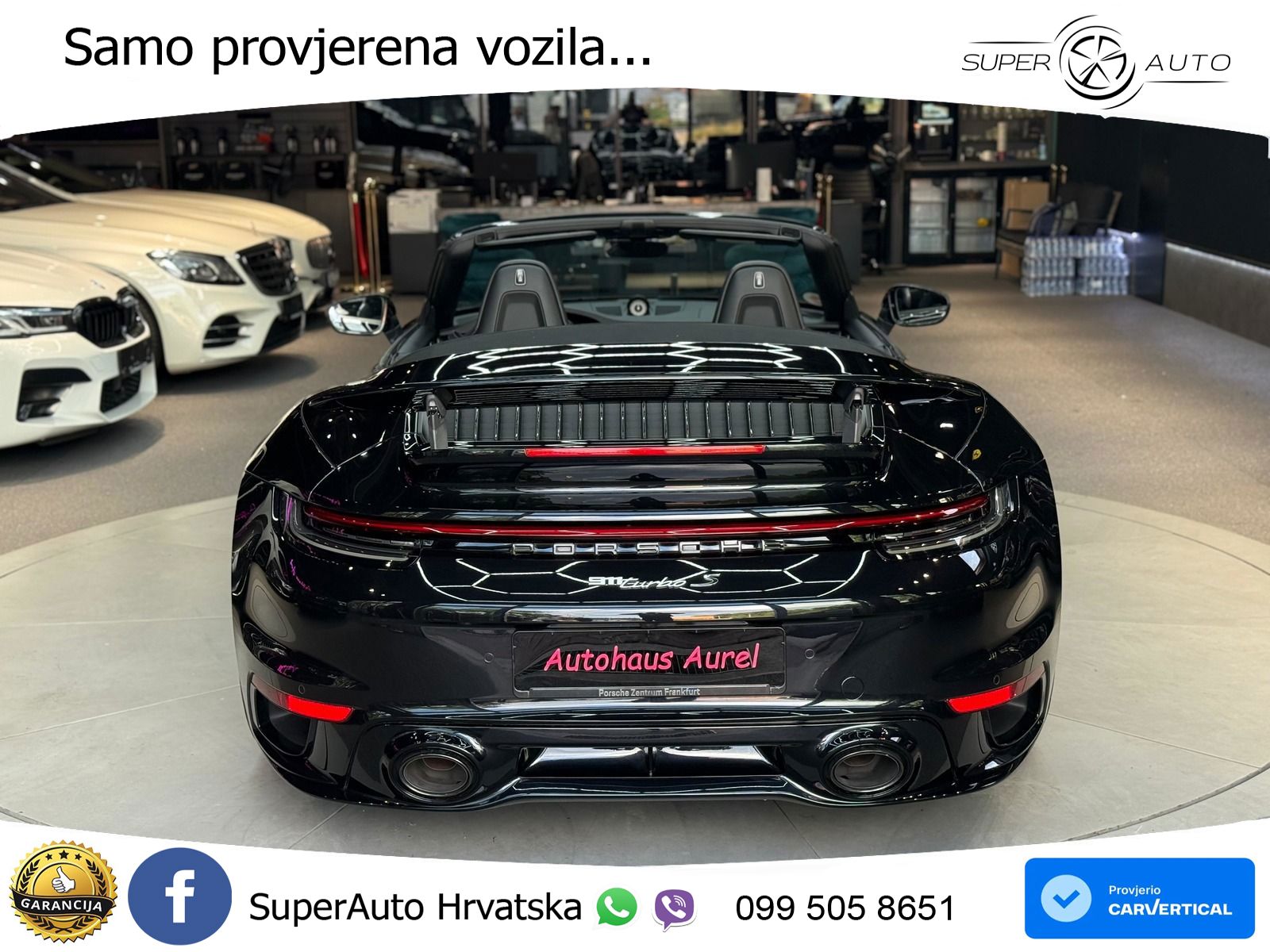 Porsche 911 Turbo S Cabriolet 3.8 (650 KS) PDK