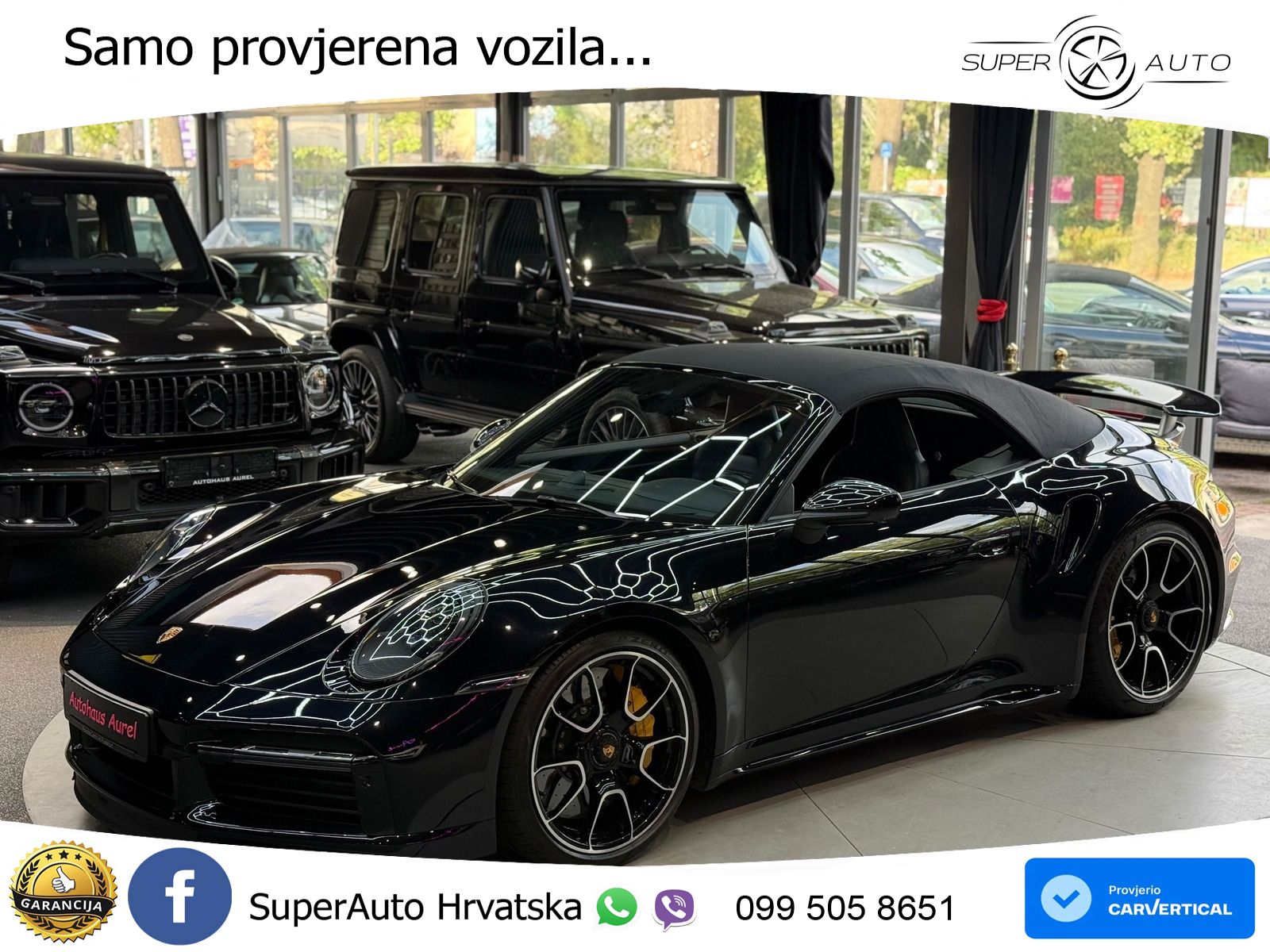Porsche 911 Turbo S Cabriolet 3.8 (650 KS) PDK