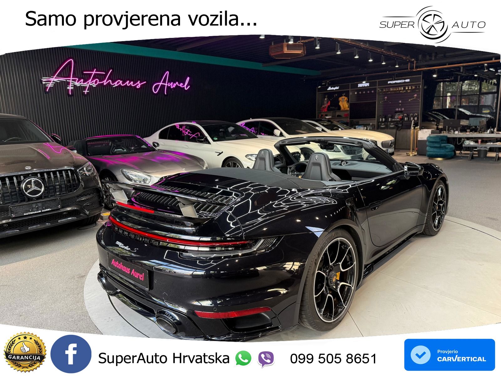 Porsche 911 Turbo S Cabriolet 3.8 (650 KS) PDK