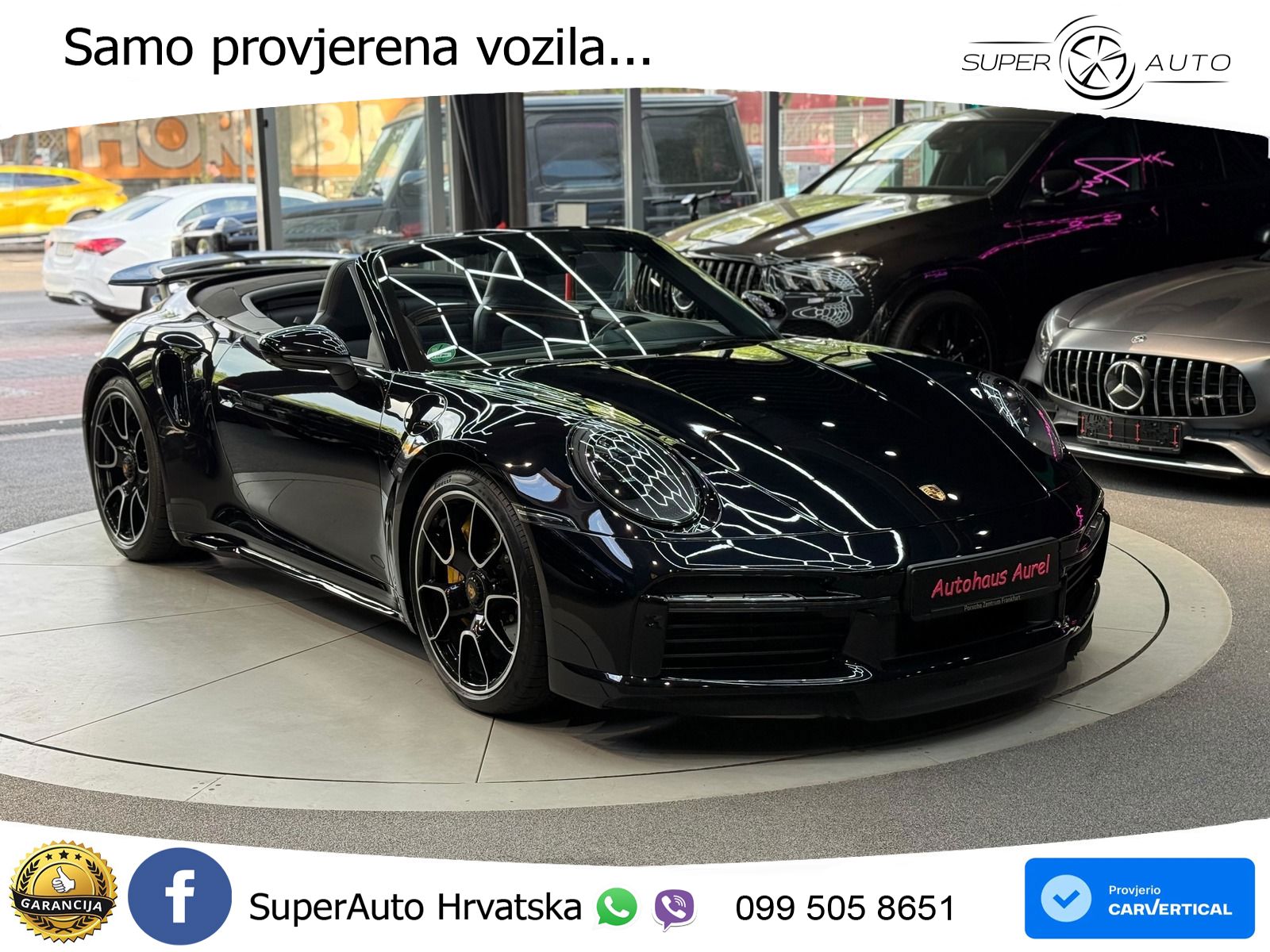 Porsche 911 Turbo S Cabriolet 3.8 (650 KS) PDK