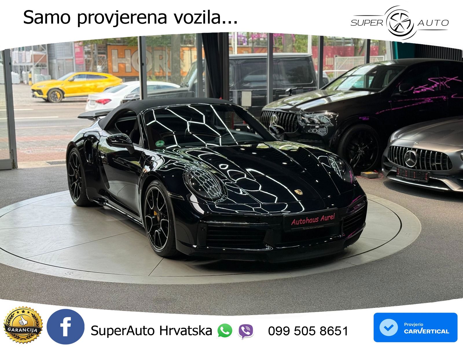 Porsche 911 Turbo S Cabriolet 3.8 (650 KS) PDK