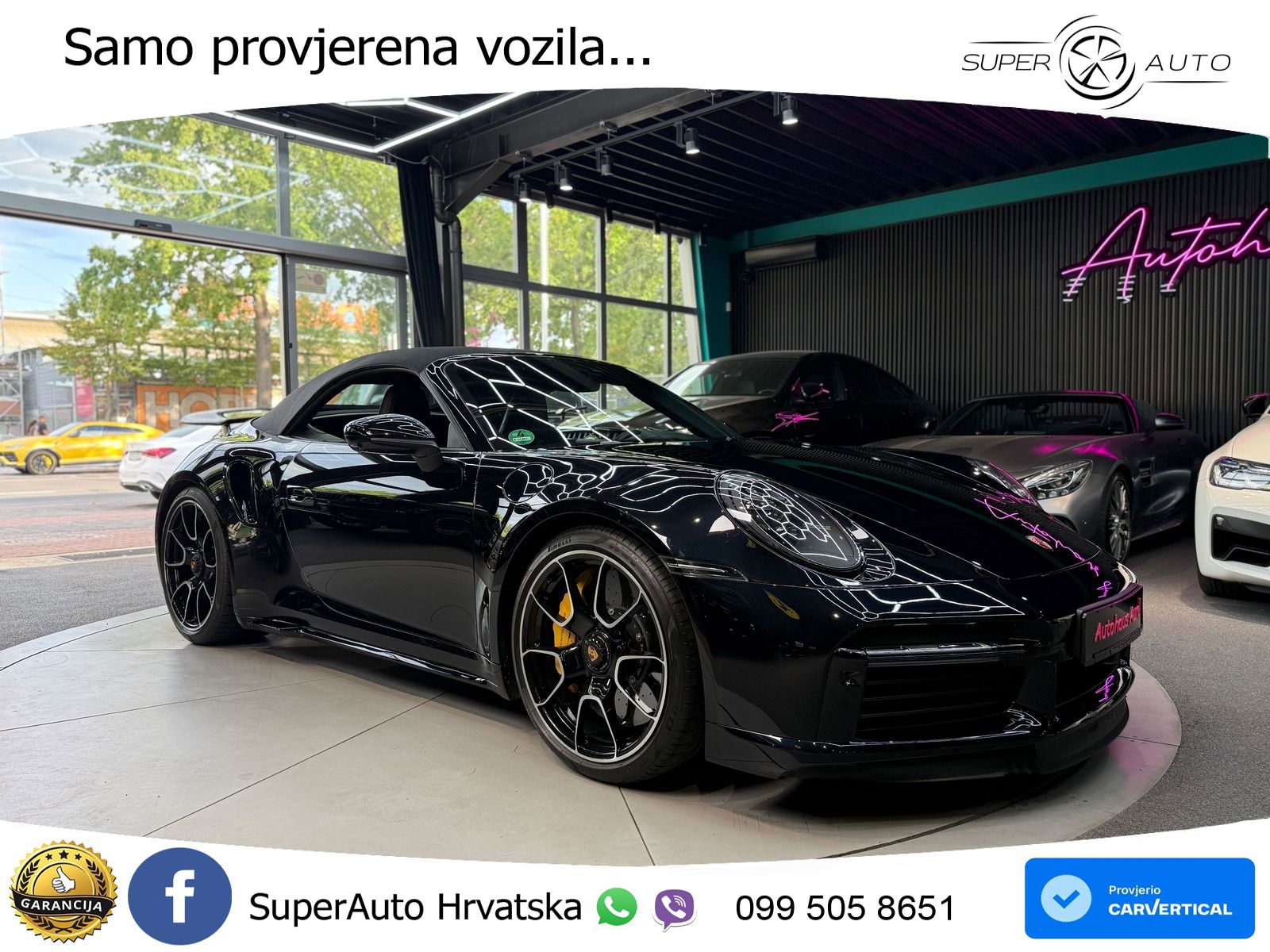 Porsche 911 Turbo S Cabriolet 3.8 (650 KS) PDK