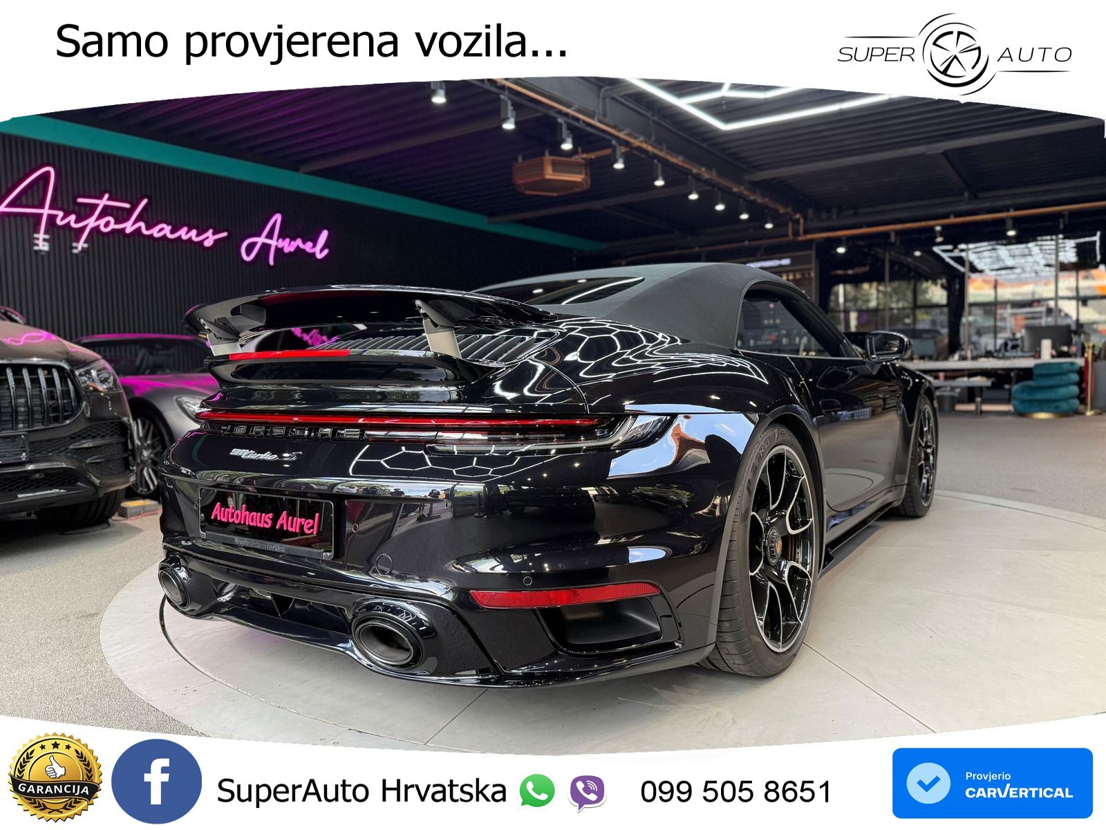 Porsche 911 Turbo S Cabriolet 3.8 (650 KS) PDK