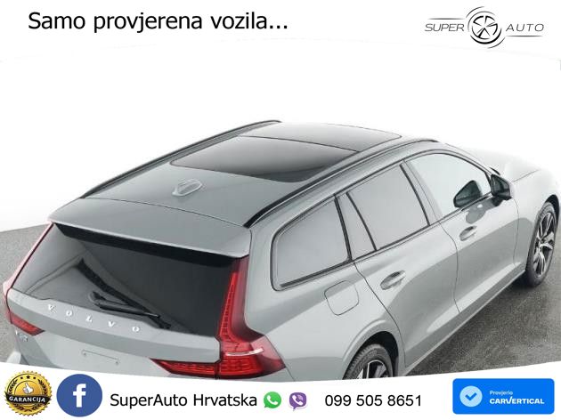 Volvo V60 2.0 B4 Benzin DCT ACC+HEAD+4xGR SJED+360+PANO