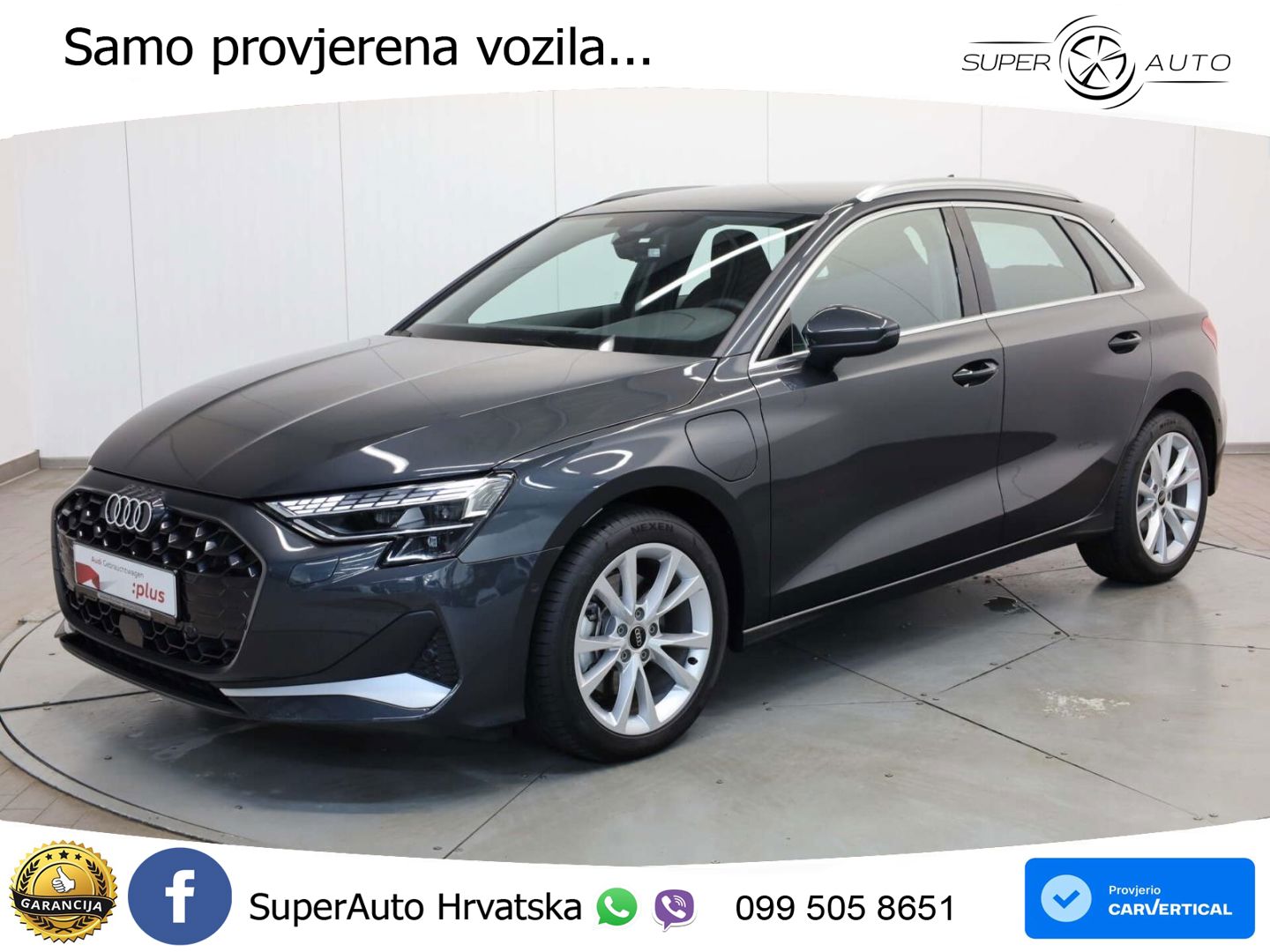 Audi A3 Sportback 40 TFSI e (204 KS) Plug-in Hybrid S tronic advanced LED+GR SJED+ACC
