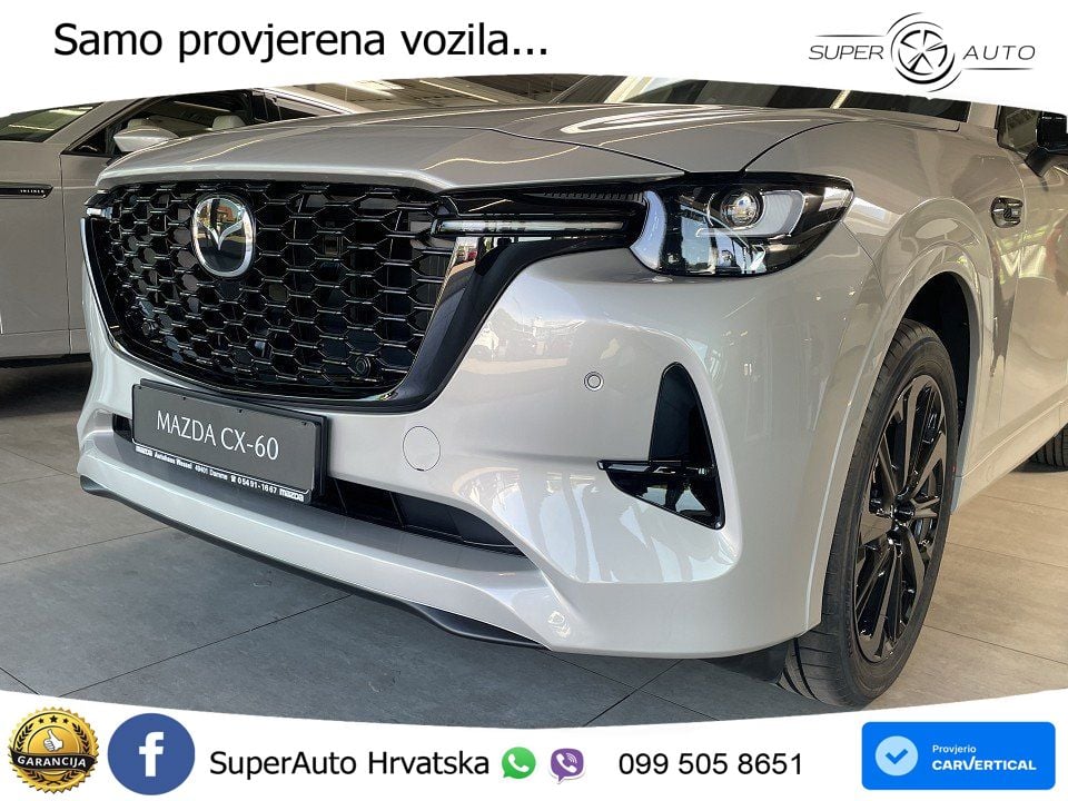 Mazda CX-60 2.5 e-Skyactiv (328 KS) AWD Automatic MATRIX+GR SJED+KAM