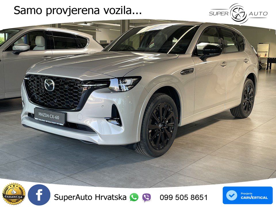 Mazda CX-60 2.5 e-Skyactiv (328 KS) AWD Automatic MATRIX+GR SJED+KAM