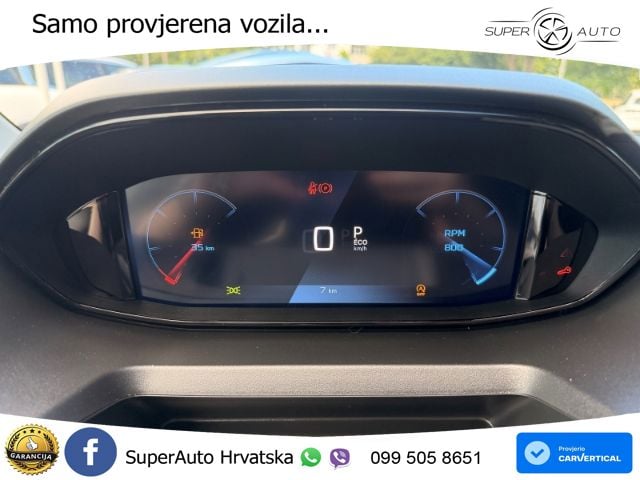 Peugeot Partner L2H1 XL Doppelkabine Navi Digitales Cock 131 KS
