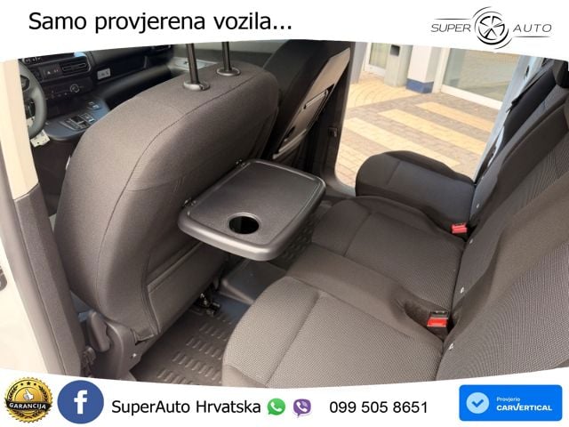 Peugeot Partner L2H1 XL Doppelkabine Navi Digitales Cock 131 KS