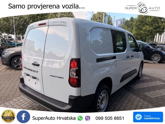 Peugeot Partner L2H1 XL Doppelkabine Navi Digitales Cock 131 KS