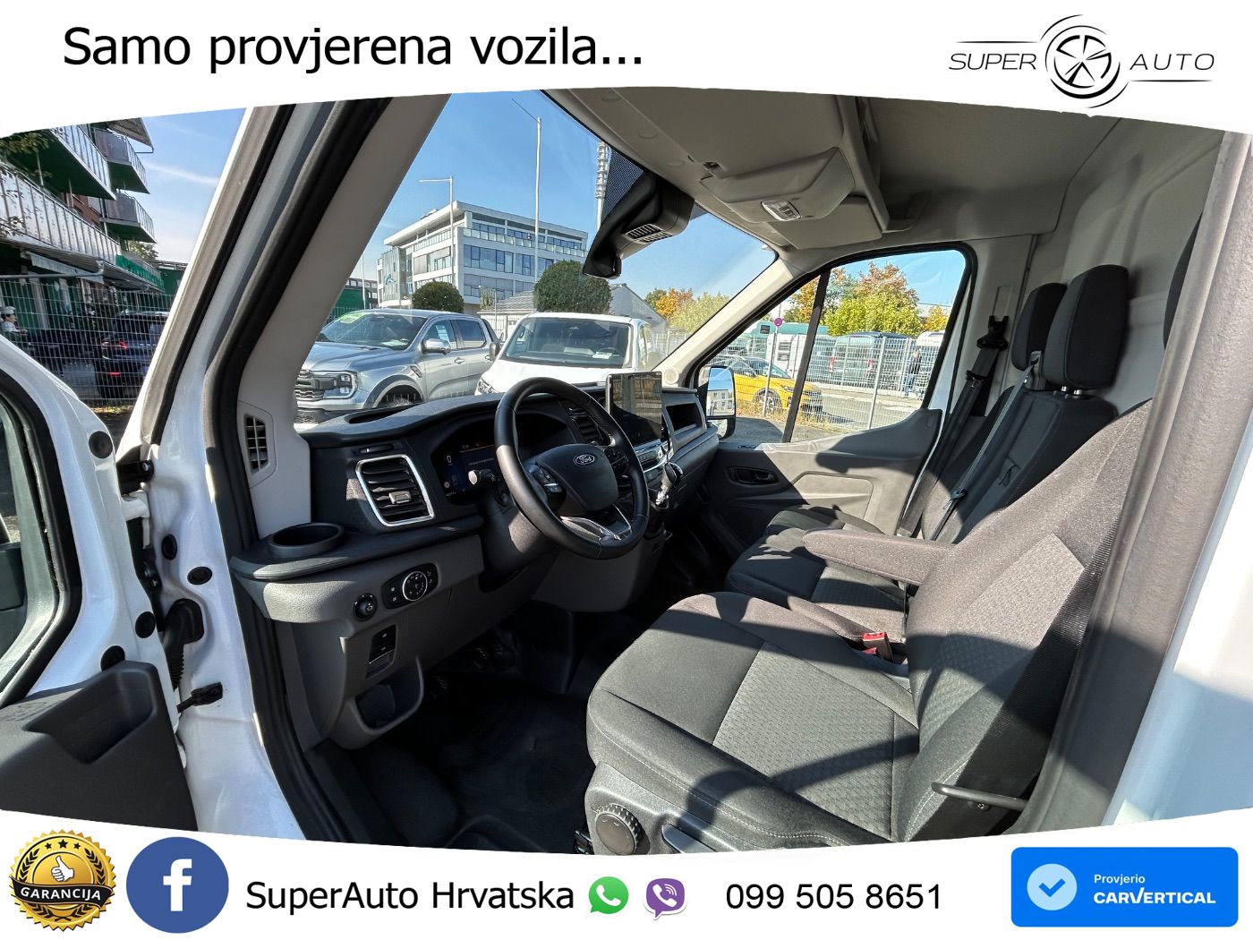Ford Transit 350 L3H2 Trend KLIMAAUT*SPUR*CARPLAY*CAM 131 KS