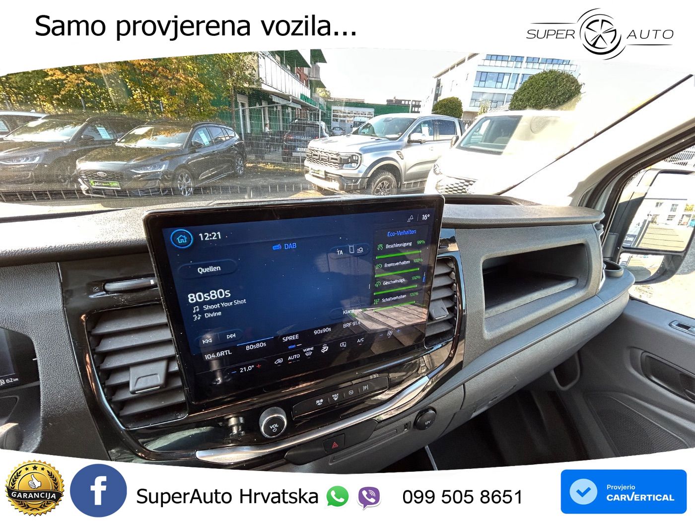 Ford Transit 350 L3H2 Trend KLIMAAUT*SPUR*CARPLAY*CAM 131 KS