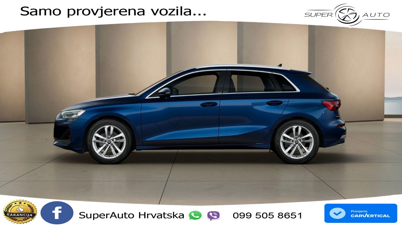 Audi A3 Sportback 30 TFSI (116 KS) LED+GR SJED+ACC