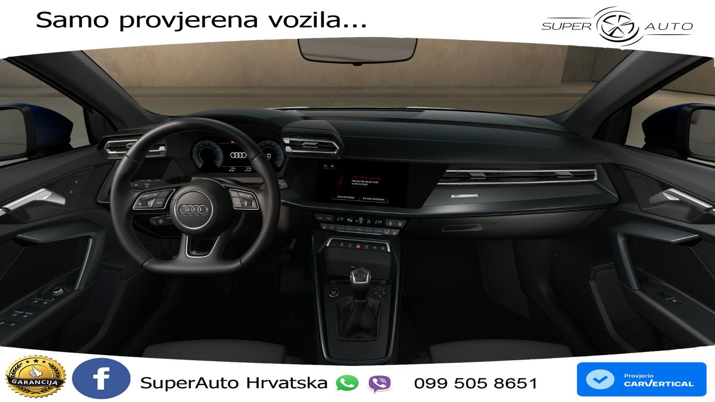 Audi A3 Sportback 30 TFSI (116 KS) LED+GR SJED+ACC