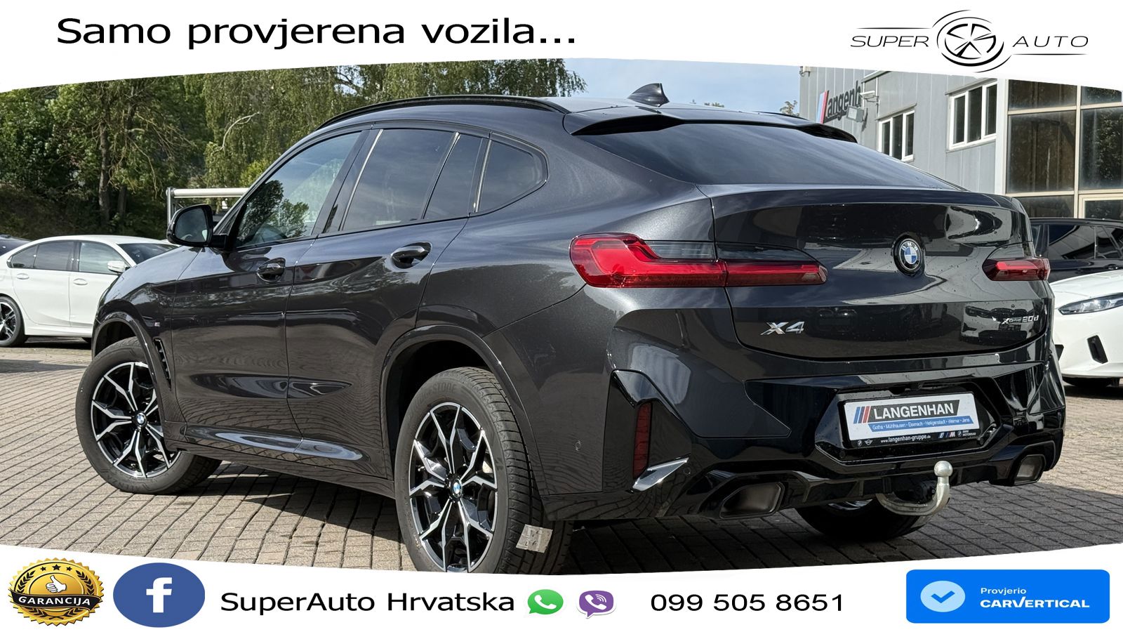 BMW X4 20d (190 KS) xDrive Steptronic M Sport LED+GR SJED+ACC
