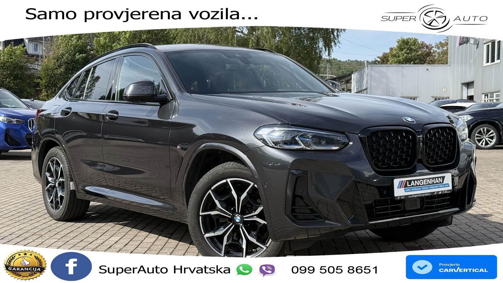 BMW X4 20d (190 KS) xDrive Steptronic M Sport LED+GR SJED+ACC