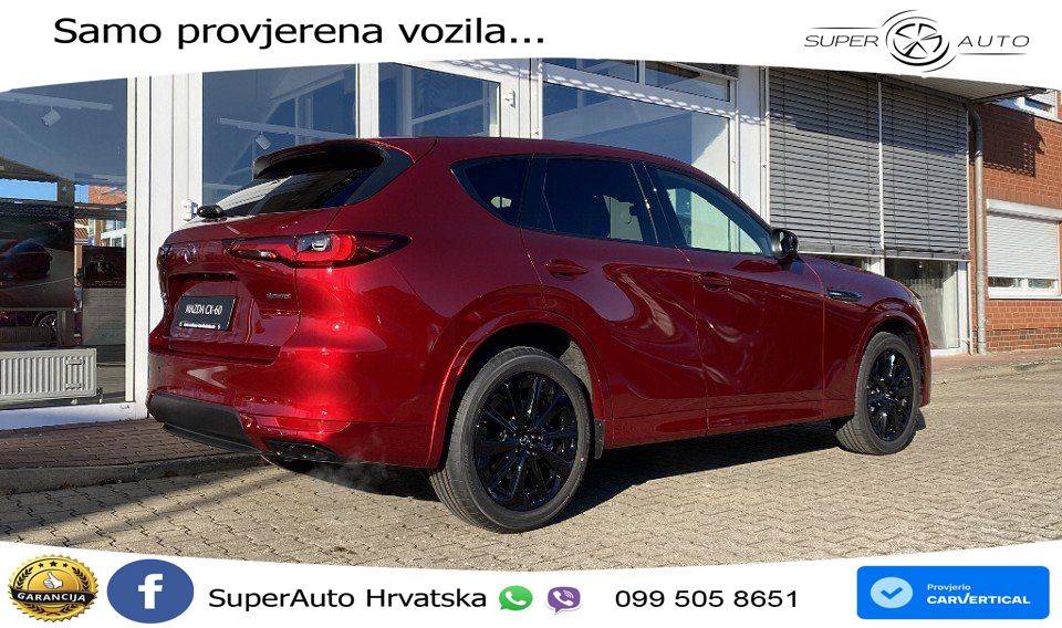 Mazda CX-60 3.3 e-Skyactiv D (254 KS) AWD Automatic MATRIX+GR SJED+KAM