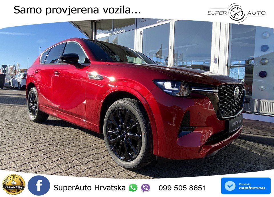 Mazda CX-60 3.3 e-Skyactiv D (254 KS) AWD Automatic MATRIX+GR SJED+KAM