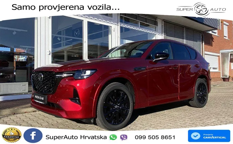 Mazda CX-60 3.3 e-Skyactiv D (254 KS) AWD Automatic MATRIX+GR SJED+KAM