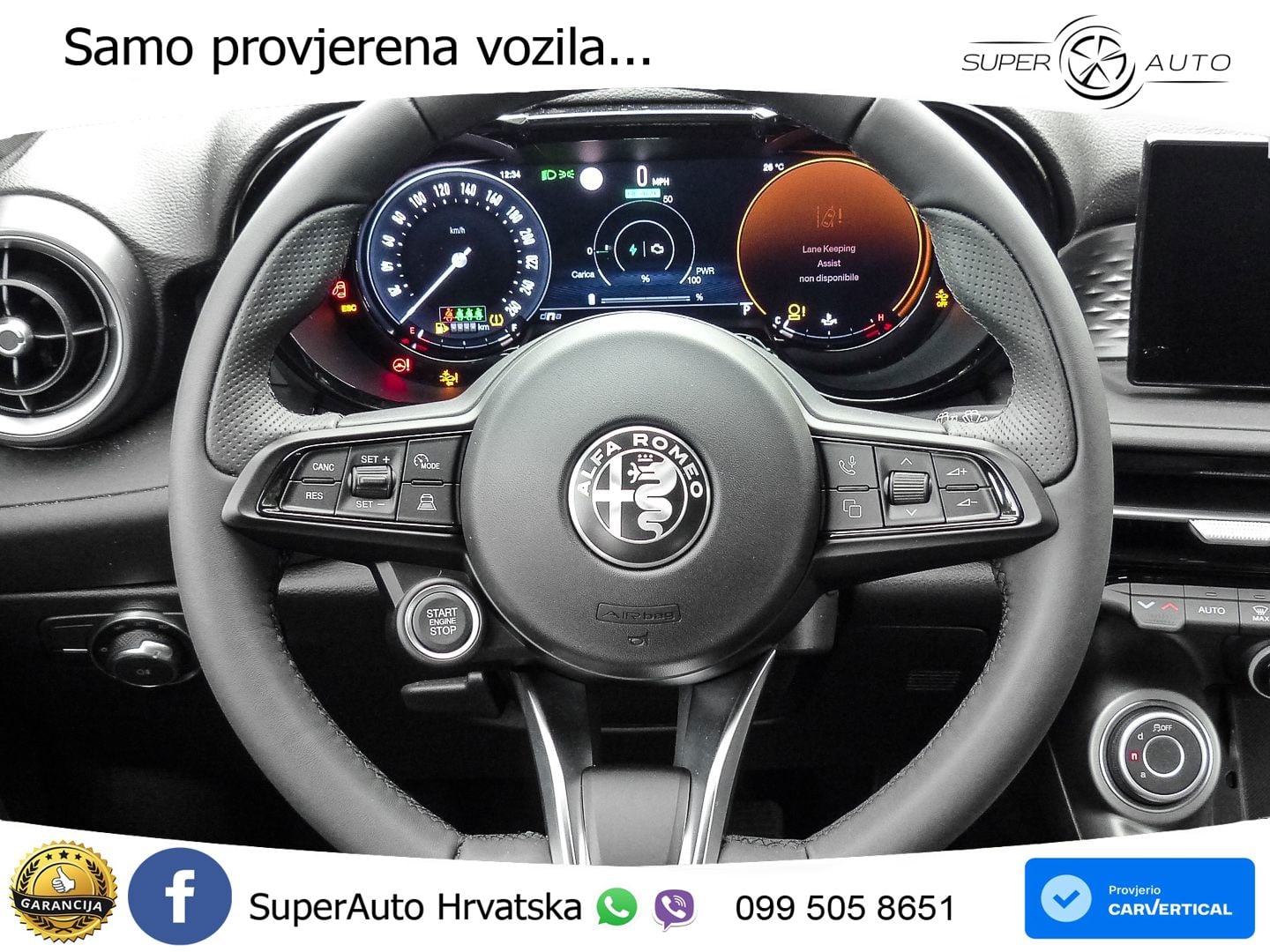 Alfa Romeo Tonale 1.5 Turbo (130 KS) 48V-Hybrid TCT LED+GR SJED+ACC