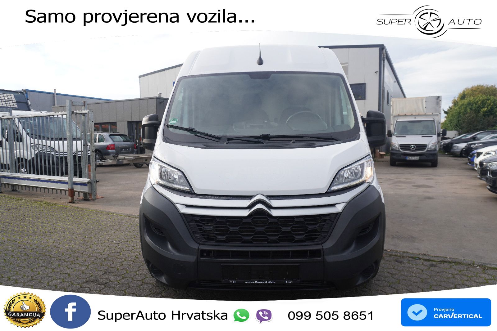 Citroën Jumper 2.2 140 L3H2 Club Klima Hoch Lang Maxi 140 KS