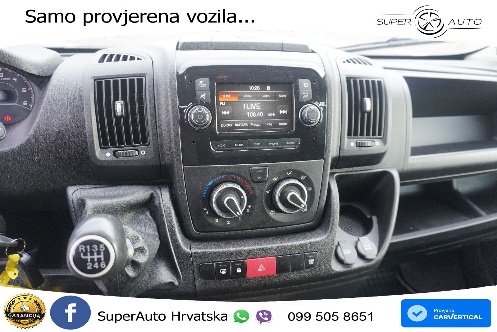 Citroën Jumper 2.2 140 L3H2 Club Klima Hoch Lang Maxi 140 KS