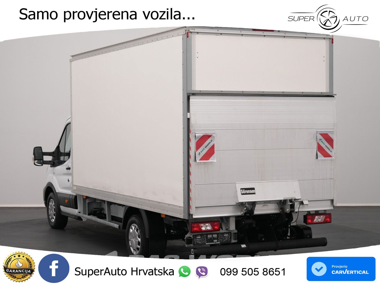 Ford Transit 130pk Laadklep Bakwagen Airco Cruise Eur 131 KS