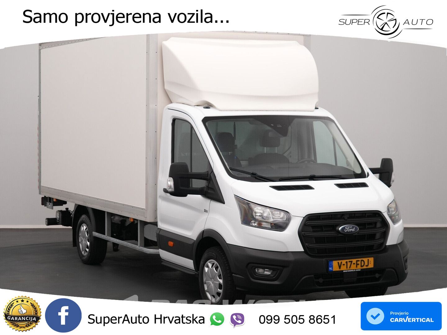 Ford Transit 130pk Laadklep Bakwagen Airco Cruise Eur 131 KS