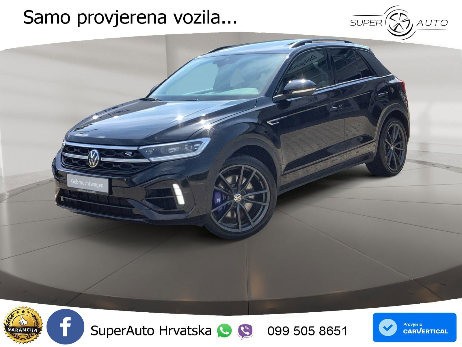 Volkswagen T-Roc I R 2.0 TSI (300 KS) OPF 4M DSG LED+GR SJED+ACC