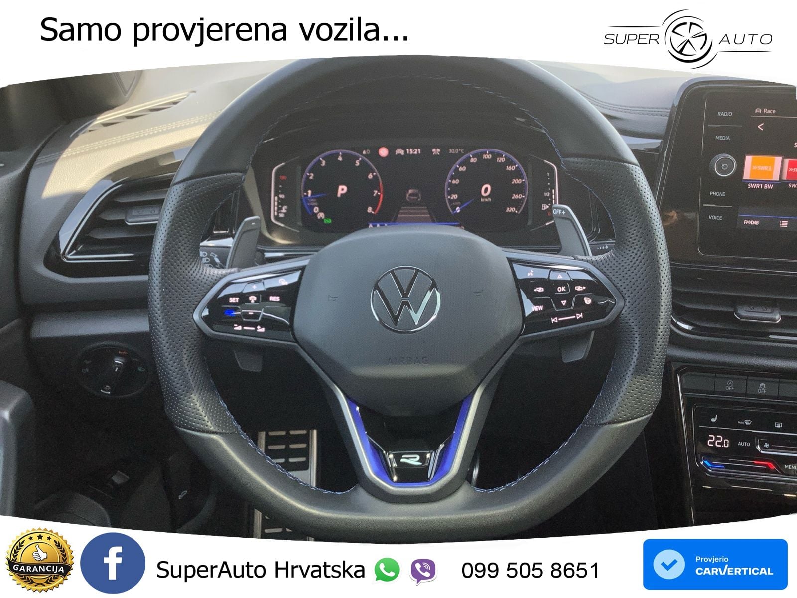 Volkswagen T-Roc I R 2.0 TSI (300 KS) OPF 4M DSG LED+GR SJED+ACC