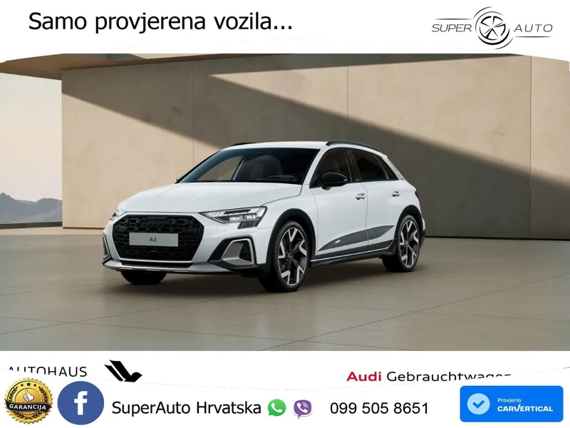 Audi A3 allstreet 35 TDI (150 KS) S tronic S line LED+GR SJED+ACC