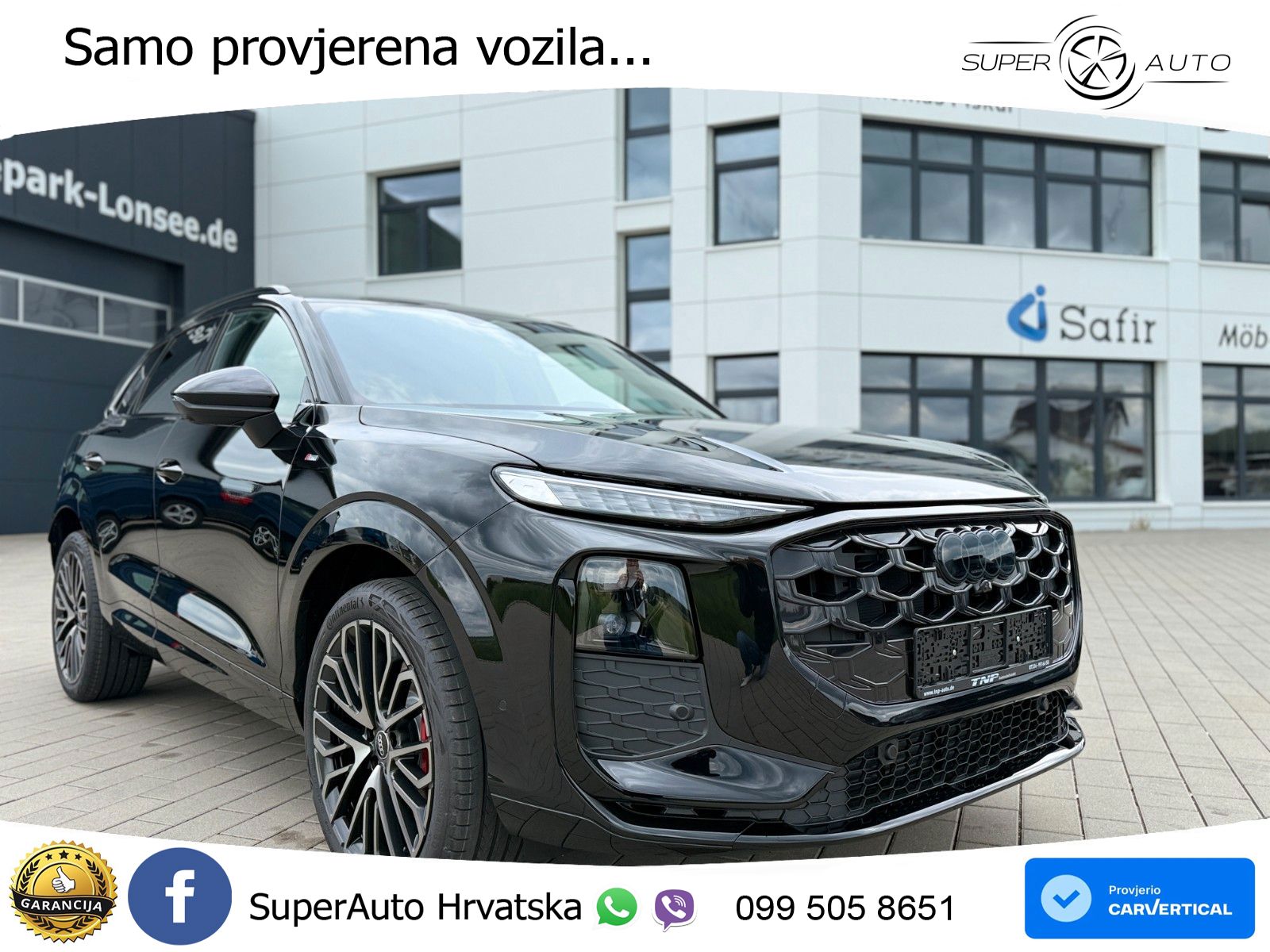 Audi Q3 2.0 TFSI (265 KS) quattro S tronic MATRIX+GR SJED+KAM