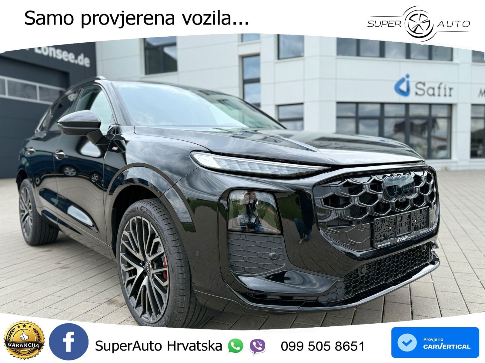 Audi Q3 2.0 TFSI (265 KS) quattro S tronic MATRIX+GR SJED+KAM