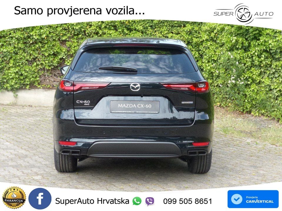Mazda CX-60 2.5 e-Skyactiv (328 KS) AWD Automatic MATRIX+GR SJED+KAM
