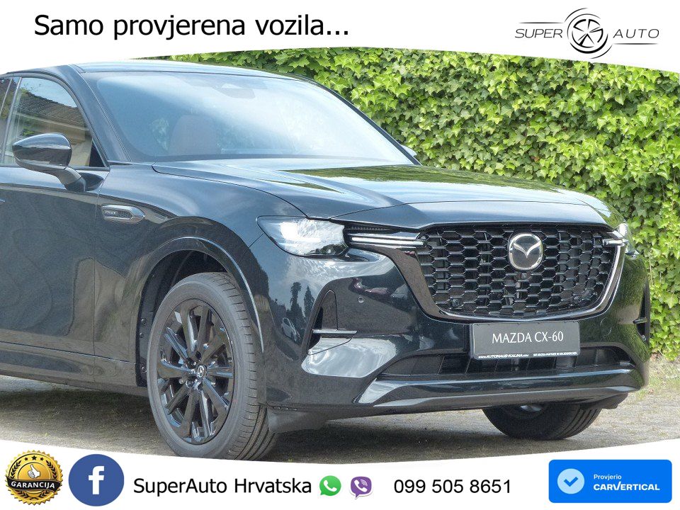 Mazda CX-60 2.5 e-Skyactiv (328 KS) AWD Automatic MATRIX+GR SJED+KAM