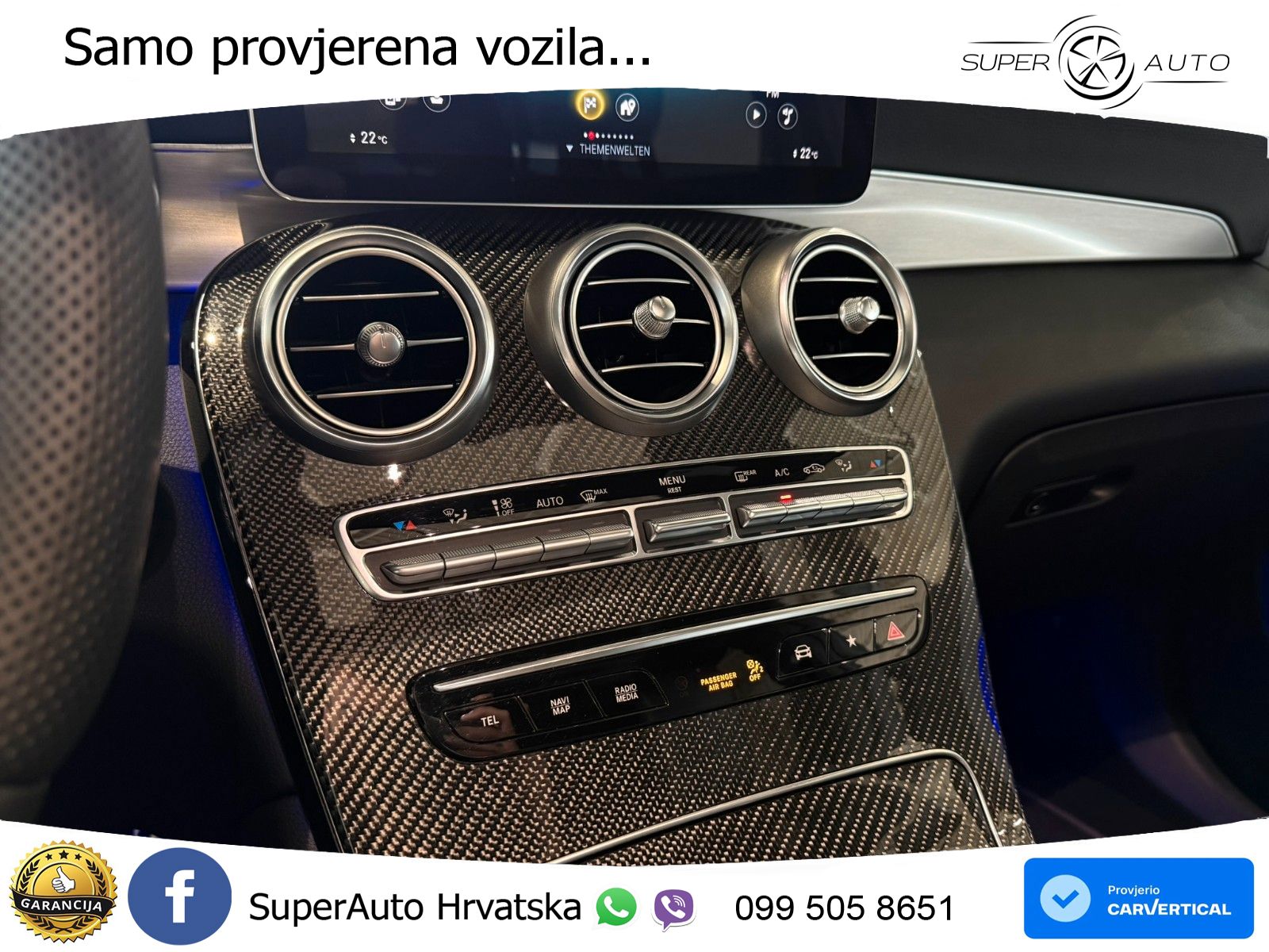 Mercedes AMG GLC 63 V8 (476 KS) 4MATIC+ MCT LED+GR SJED+ACC