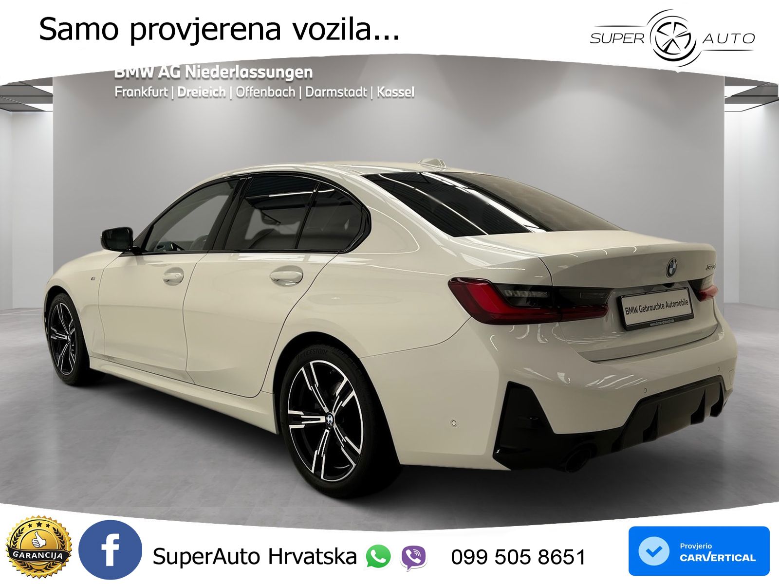 BMW 320d (190 KS) Steptronic M Sport LED+GR SJED+ACC
