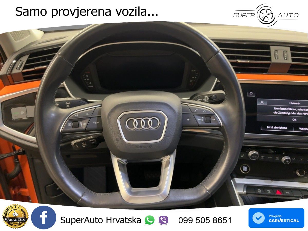 Audi Q3 35 TFSI (150 KS) S tronic advanced LED+GR SJED+ACC