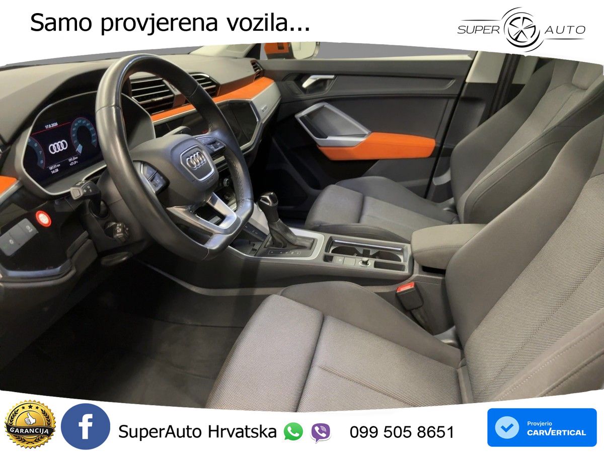 Audi Q3 35 TFSI (150 KS) S tronic advanced LED+GR SJED+ACC