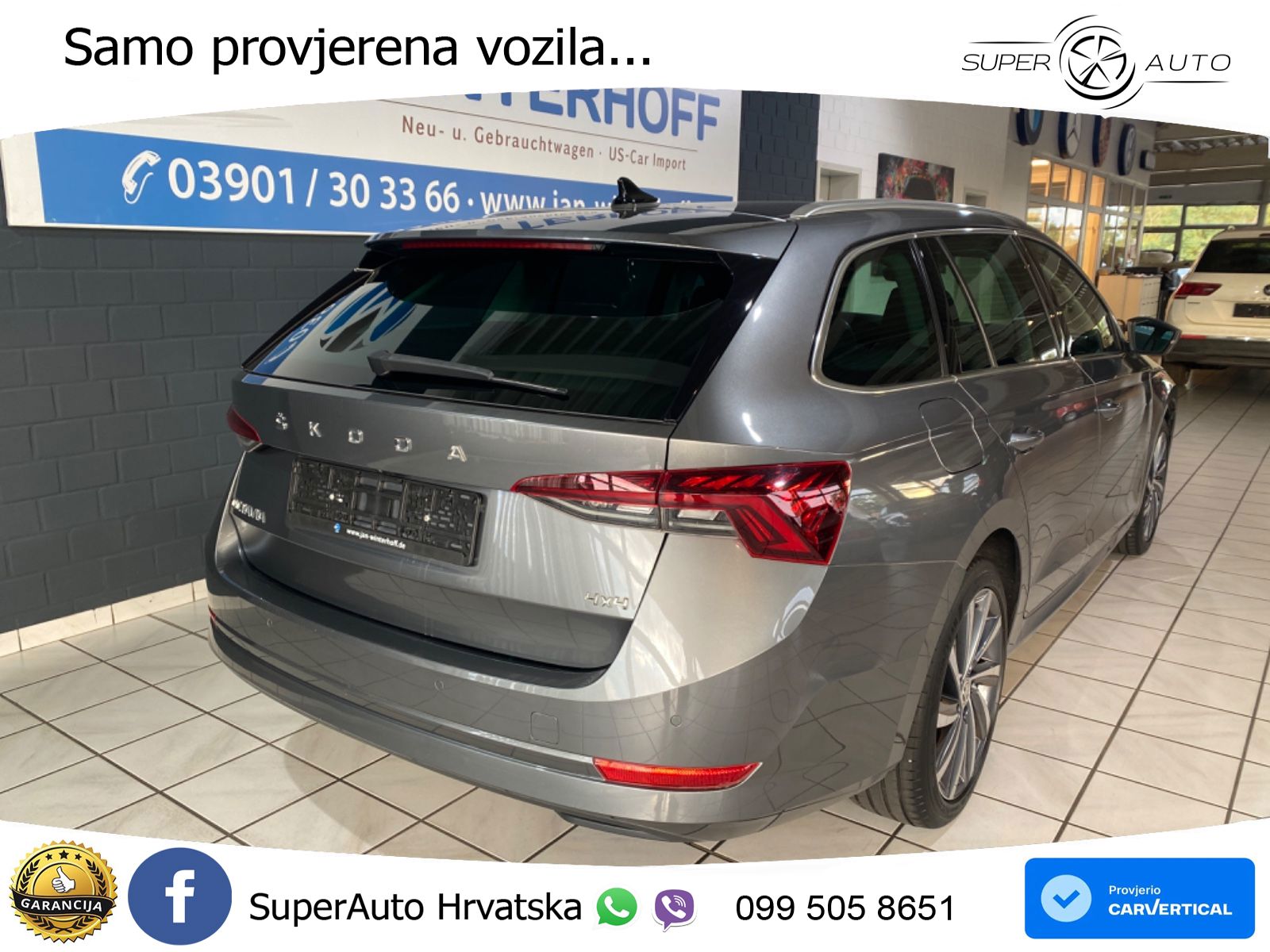 Škoda Octavia Combi 2.0 TDI (150 KS) 4x4 DSG