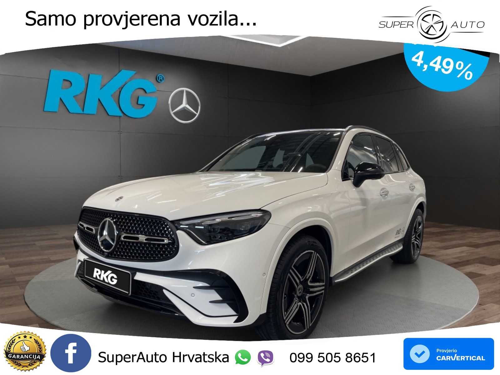 Mercedes GLC 220d (197 KS) 4MATIC 9G-TRONIC AMG ACC+GR SJED+360+PANO