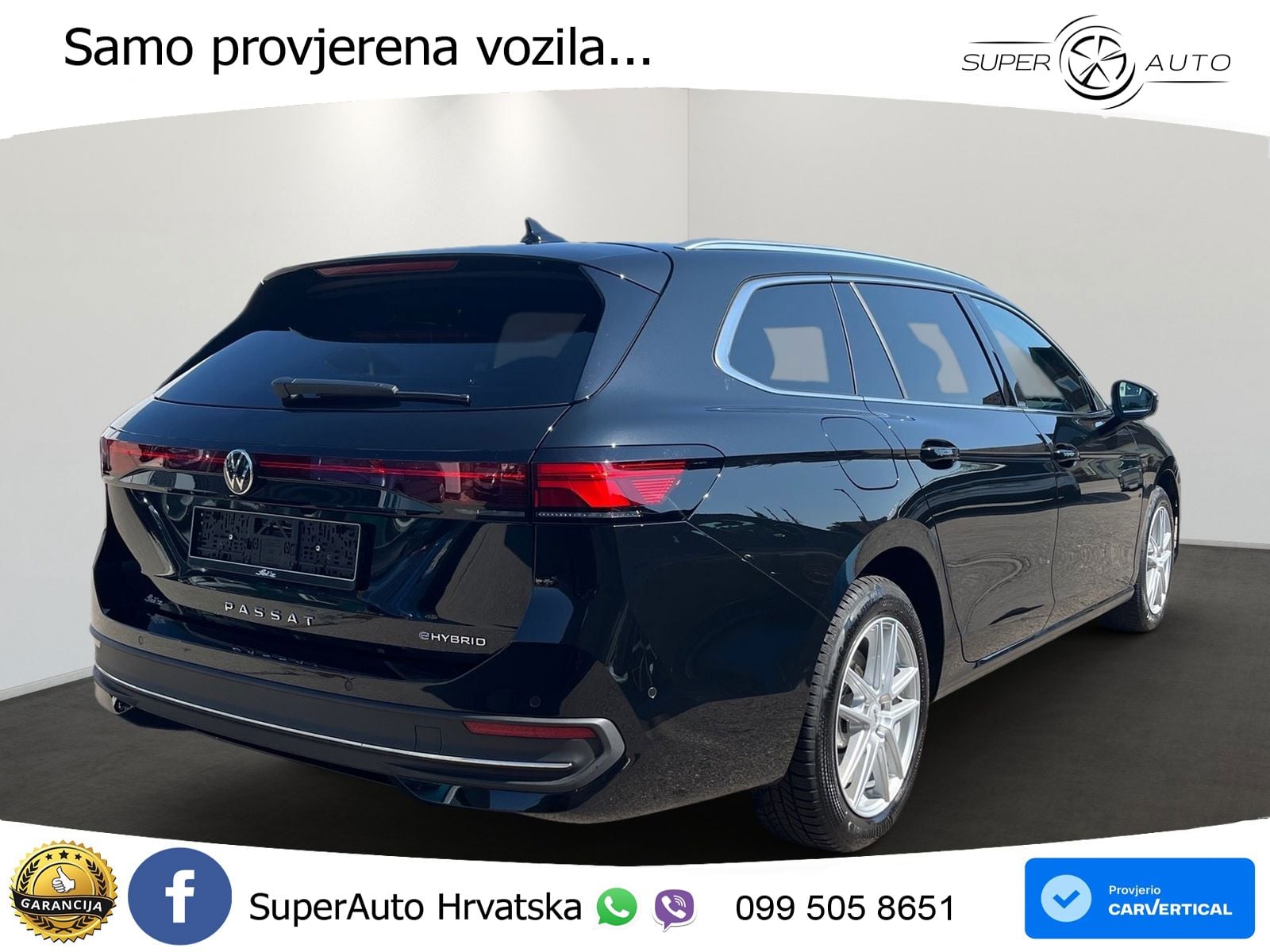 Volkswagen Passat Variant 1.5 TSI (272 KS) eHybrid DSG Business LED+GR SJED+ACC