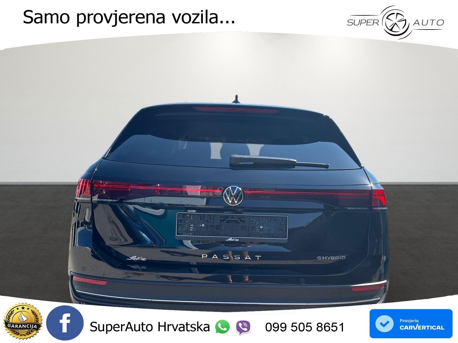 Volkswagen Passat Variant 1.5 TSI (272 KS) eHybrid DSG Business LED+GR SJED+ACC