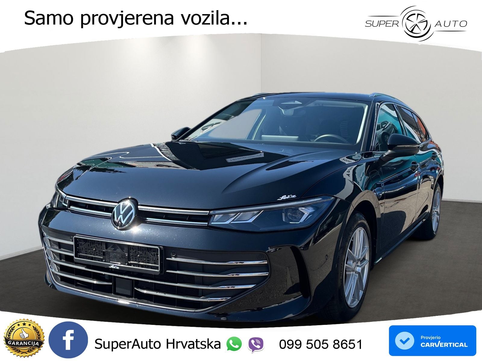 Volkswagen Passat Variant 1.5 TSI (272 KS) eHybrid DSG Business LED+GR SJED+ACC